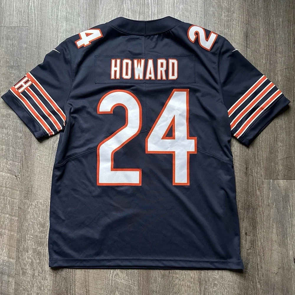 Mens‎ Nike Sz L JORDAN HOWARD VPAOR FUSE Bears NFL Football Jersey ~ STITCHED